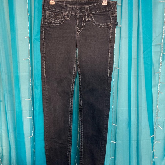 True religion jeans. HALLE mid rise super skinny - Picture 2 of 4